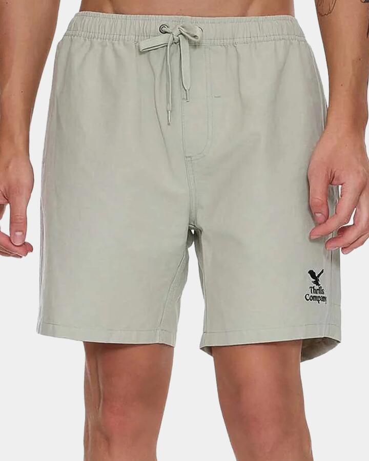 Image of Swimwear. Productname: thrills - Mens Heaven Volley Boardshorts - Dirty Sage - in Dirty Sage colour by brand - thrills