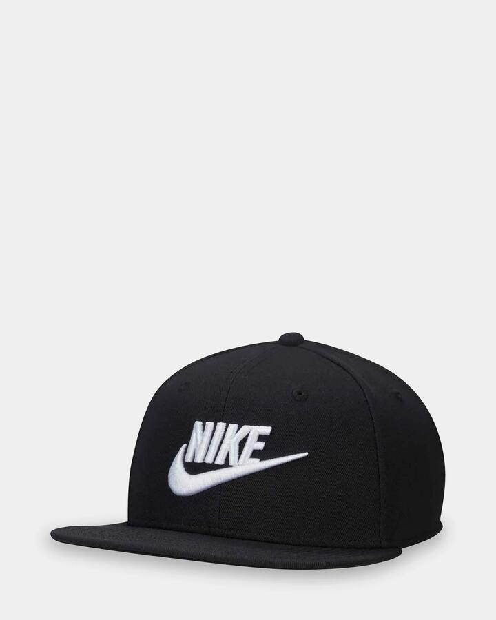 Image of Hats. Product name - Nike Mens Dri-Fit Pro Cap Black/Black/Black/Wh in Black/Black/Black/Wh colour by brand - Nike