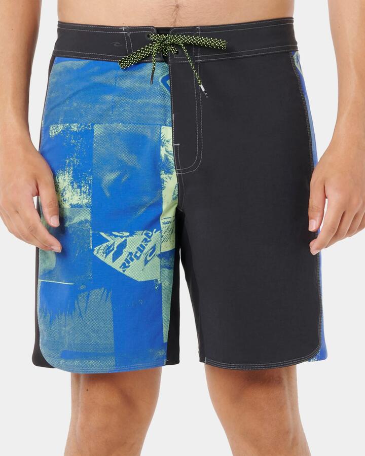 Image of Swimwear. Product name - Rip Curl Mens Mirage 3-2-One Ultimate 19" Boardshorts Lime in Lime colour by brand - Rip Curl