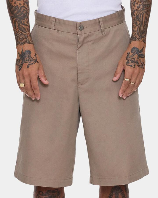 Image of Accessories. Productname: worship - Mens Baggy Core Walkshorts - Desert Taupe - in Desert Taupe colour by brand - worship