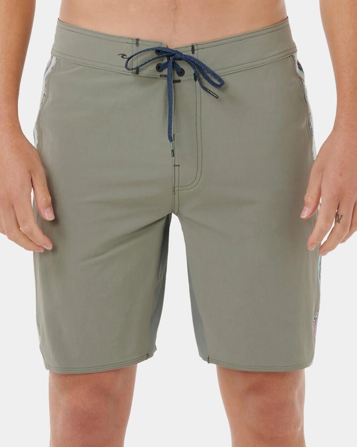 Image of Swimwear. Product name - Rip Curl Mens Mirage 3-2-One Ultimate 19" Boardshorts Cactus in Cactus colour by brand - Rip Curl
