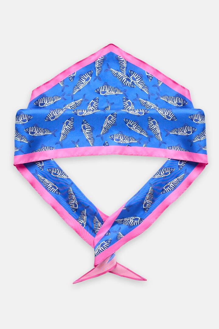 Image of Accessories. Productname: Gone Fishing Multi Wear Scarf in Print colour by brand - Gorman