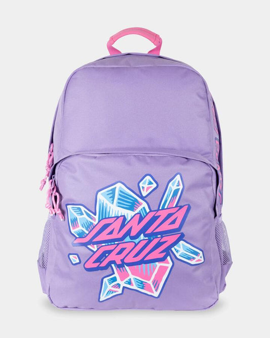 Image of Bags. Productname: santa Cruz - Crystal Stack Backpack - Lavender - in Lavender colour by brand - santa Cruz