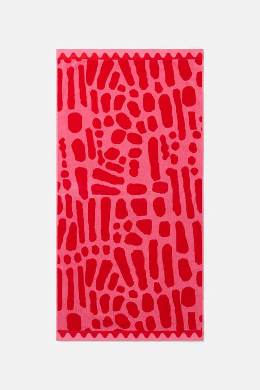 Image of Others. Productname: Bare Bones Bath Towel in Multi colour by brand - Gorman