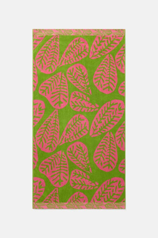 Image of Others. Productname: Leaf Bath Towel in Multi colour by brand - Gorman