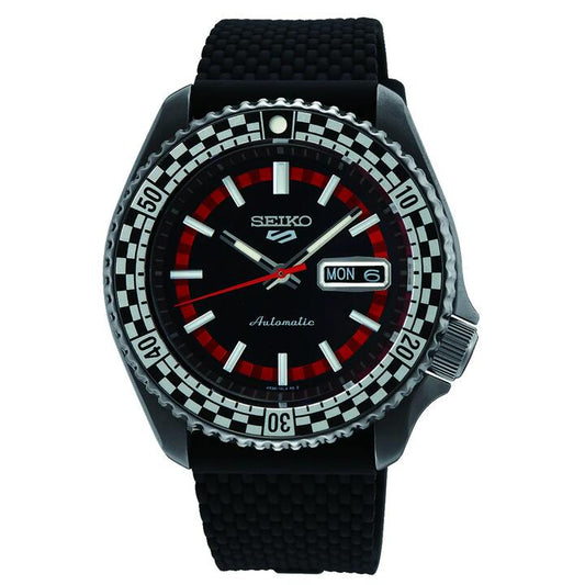 Image of Watches. Productname: Seiko Automatic Limited-Edition 5 sports Supercar Watch SRPL01K in Watch colour by brand - Seiko