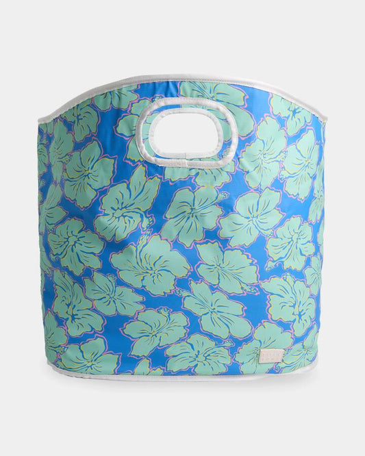 Image of Bags. Productname: Billabong - Happy Hibiscus Cooler Bag - Tidal Blue - in Tidal Blue colour by brand - Billabong
