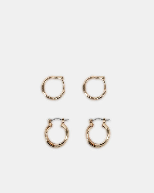 Image of Earrings. Productname: Earring - Darco Pack: Gold - Women's Earrings in Metallic colour by brand - Novo