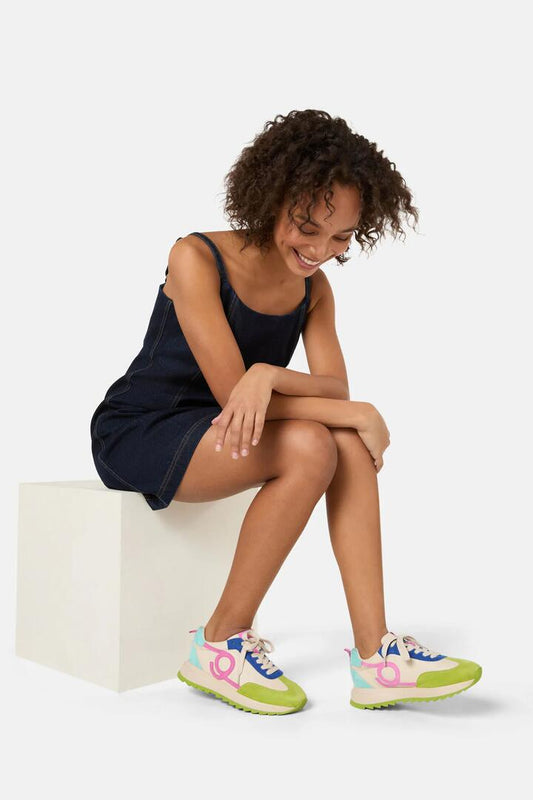 Image of Sneakers. Productname: Hollis Sneaker Multi in Multi colour by brand - Gorman