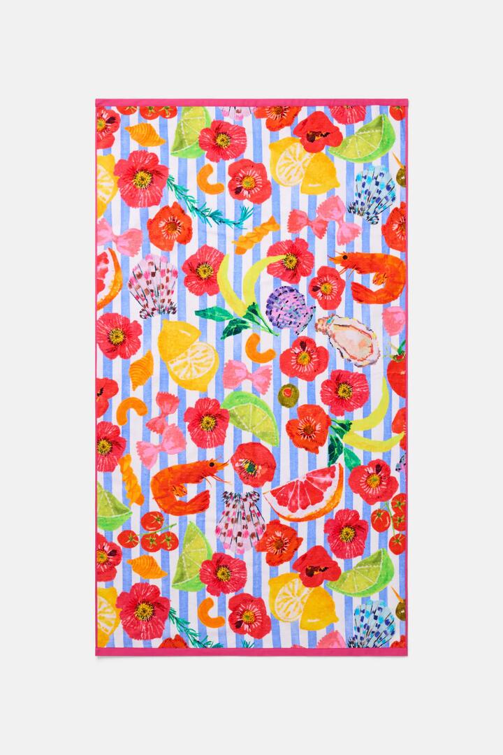 Image of Others. Productname: Antipasto Stripe Beach Towel in Print colour by brand - Gorman