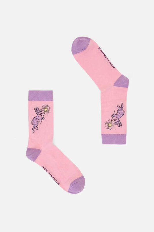 Image of Socks. Productname: ASAP Sock in Pink colour by brand - Dangerfield