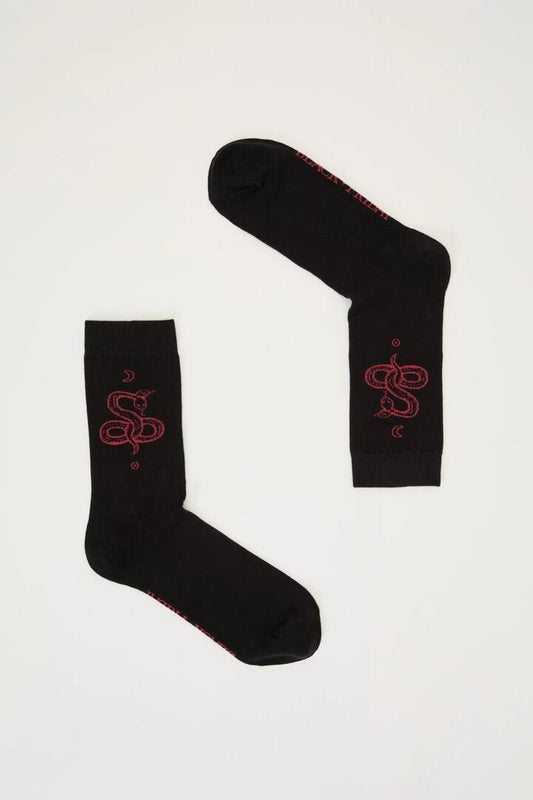 Image of Socks. Productname: Grace Socks in Black colour by brand - Black Friday