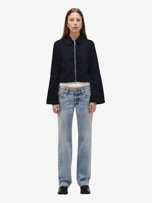 Image of Jeans. Productname: Neuw Sienna Straight Runway Jeans in Light Vintage Indigo colour by brand - Neuw