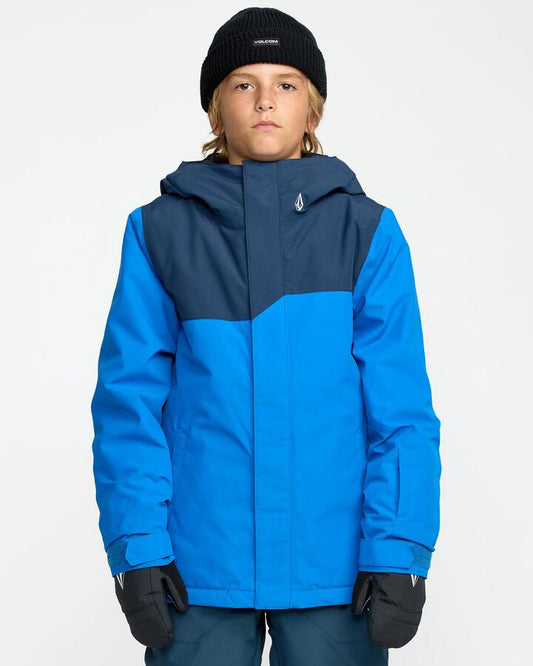 Image of Coats & Jackets. Productname: Volcom Boys 8-16 Stone.91 Insulated Jacket Ocean - in Ocean colour by brand - Volcom