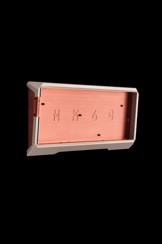 Image of Keyboards. Product name - Mork Blade MK60 Sand Gold 60% CNC Aluminum Multi-Mount Custom Keyboard Case in Sand/Gold colour by brand - MORK BLADE
