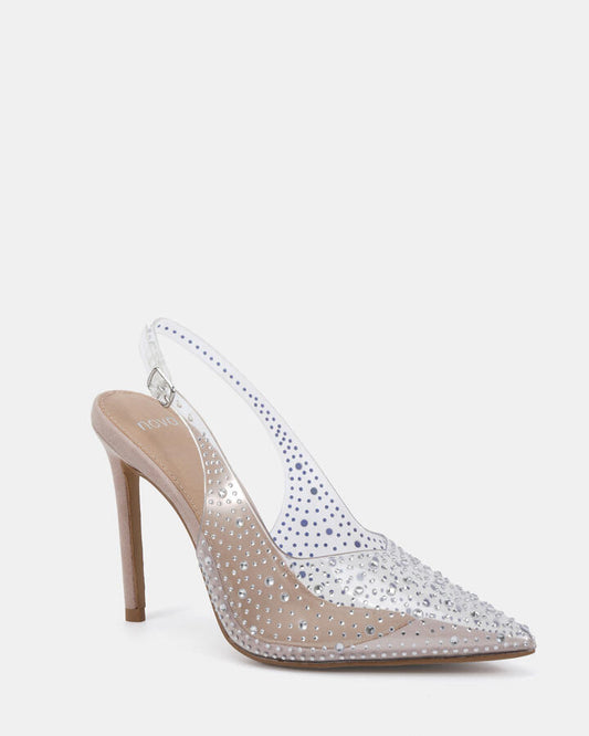 Image of Heels. Productname: Yummie: Nude - Women's High Fashion in Nude colour by brand - Novo