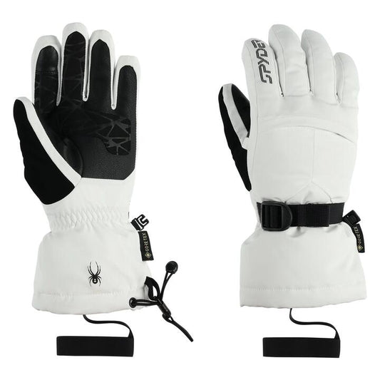Image of Accessories. Productname: Spyder Mens Synthesis Gore-Tex Snow Gloves White - in White colour by brand - Spyder