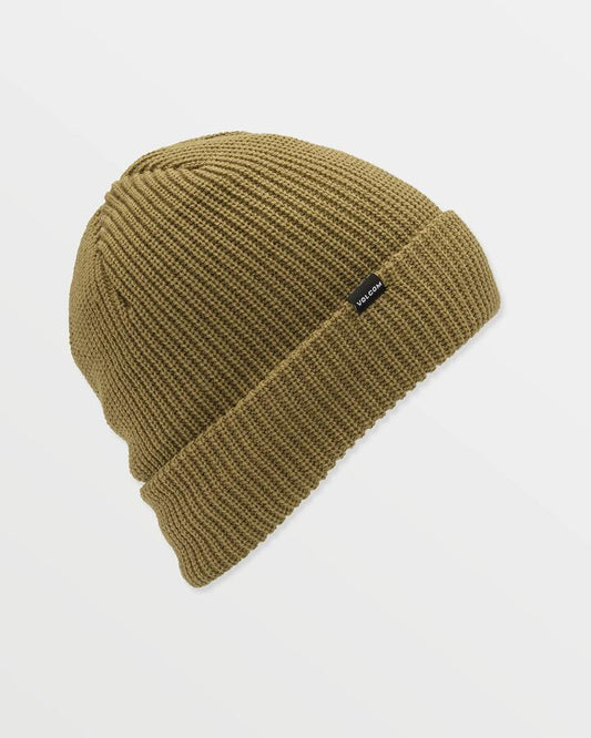 Image of Hats. Productname: Volcom Mens Sweep Lined Beanie Bronze - in Bronze colour by brand - Volcom