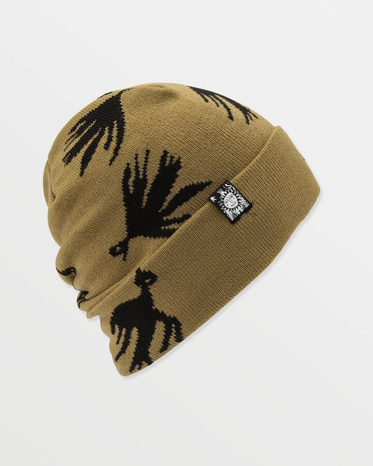 Image of Hats. Productname: Volcom Mens Longo Beanie Bronze - in Bronze colour by brand - Volcom