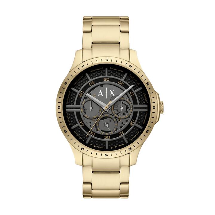 Image of Watches. Productname: Armani Exchange Multifunction Gold-Tone Stainless Steel Watch AX2461 in Watch colour by brand - Armani Exchange