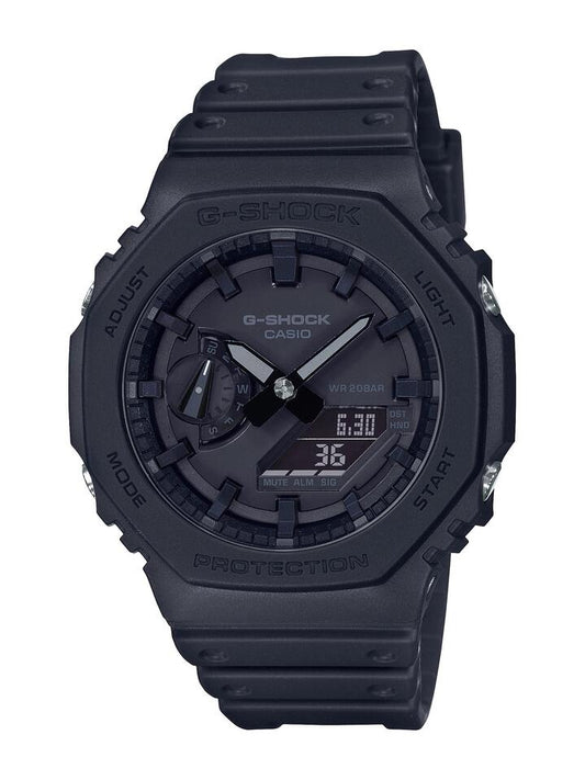 Image of Watches. Productname: Casio G-Shock Men's Black Watch GA2100-1A1 in Watch colour by brand - Casio