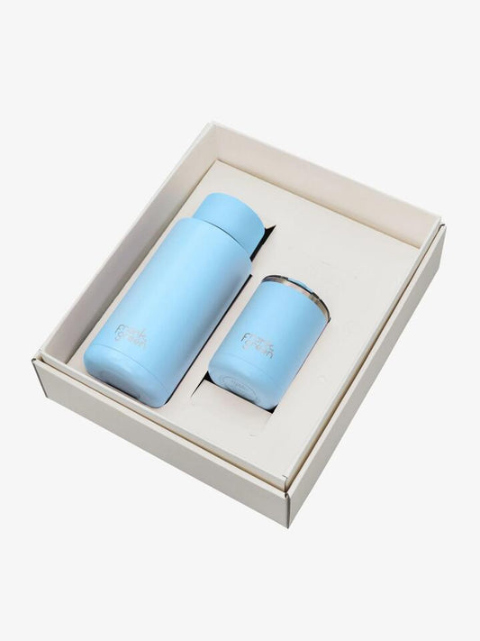 Image of Accessories. Productname: Frank Green The Essentials Gift Set Hinge Edition ONE SIZE Sky Blue in Sky Blue colour by brand - Frank Green