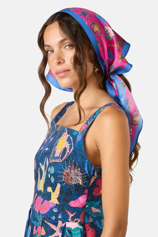Image of Accessories. Productname: Mermaids Multi Wear Scarf in Print colour by brand - Gorman