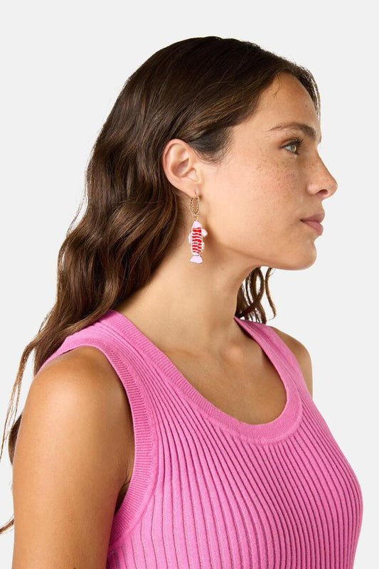 Image of Earrings. Productname: Fish Friend Earrings in Multi colour by brand - Gorman