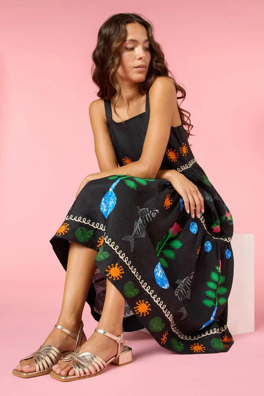 Image of Sandals. Productname: Bon Voyage Sandal Gold in Gold colour by brand - Gorman