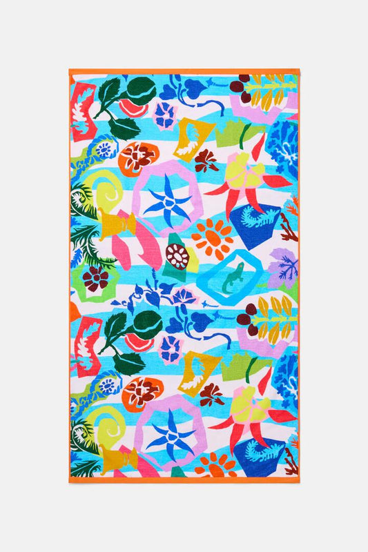 Image of Others. Productname: Garden Fiesta Beach Towel in Print colour by brand - Gorman