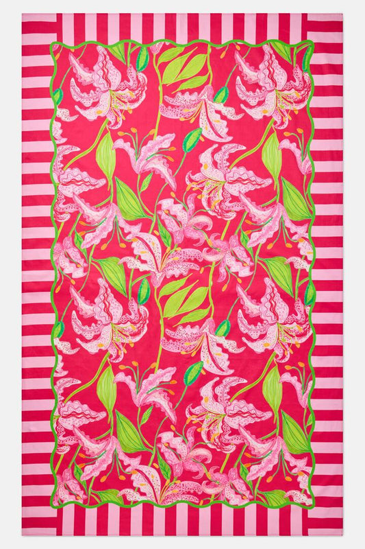 Image of Kitchen & Dining. Productname: Pop Lily Tablecloth in Print colour by brand - Gorman