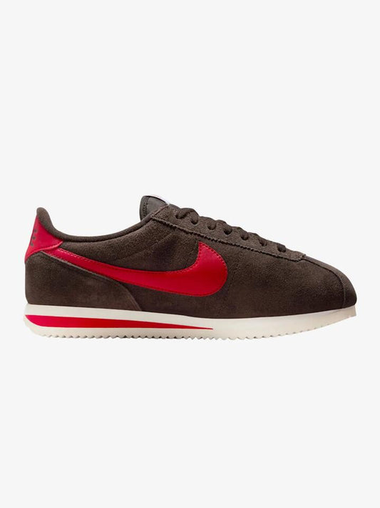 Image of Shoes. Productname: Nike Women's Nike Cortez Shoes in Velvet Brown/University Red colour by brand - Nike
