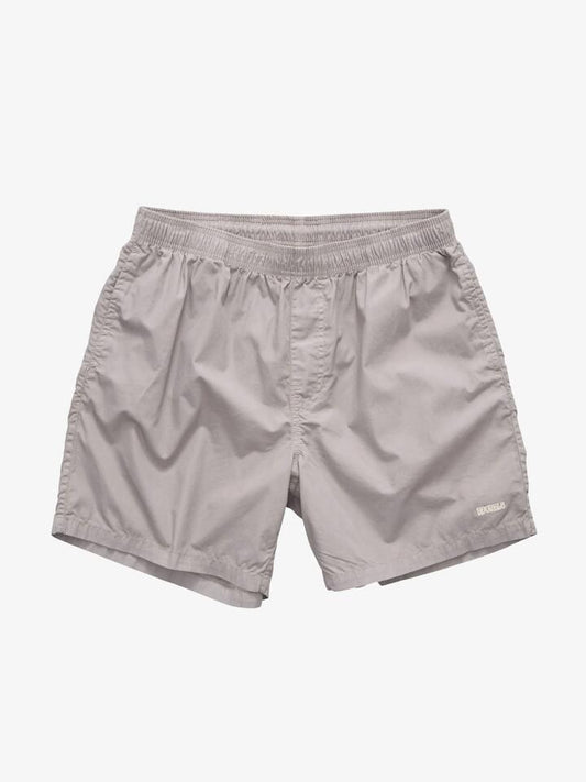 Image of a model wearing Shorts. Productname: S-Double Poplin Coast Boxer Shorts in Light Blue colour by brand - S-Double