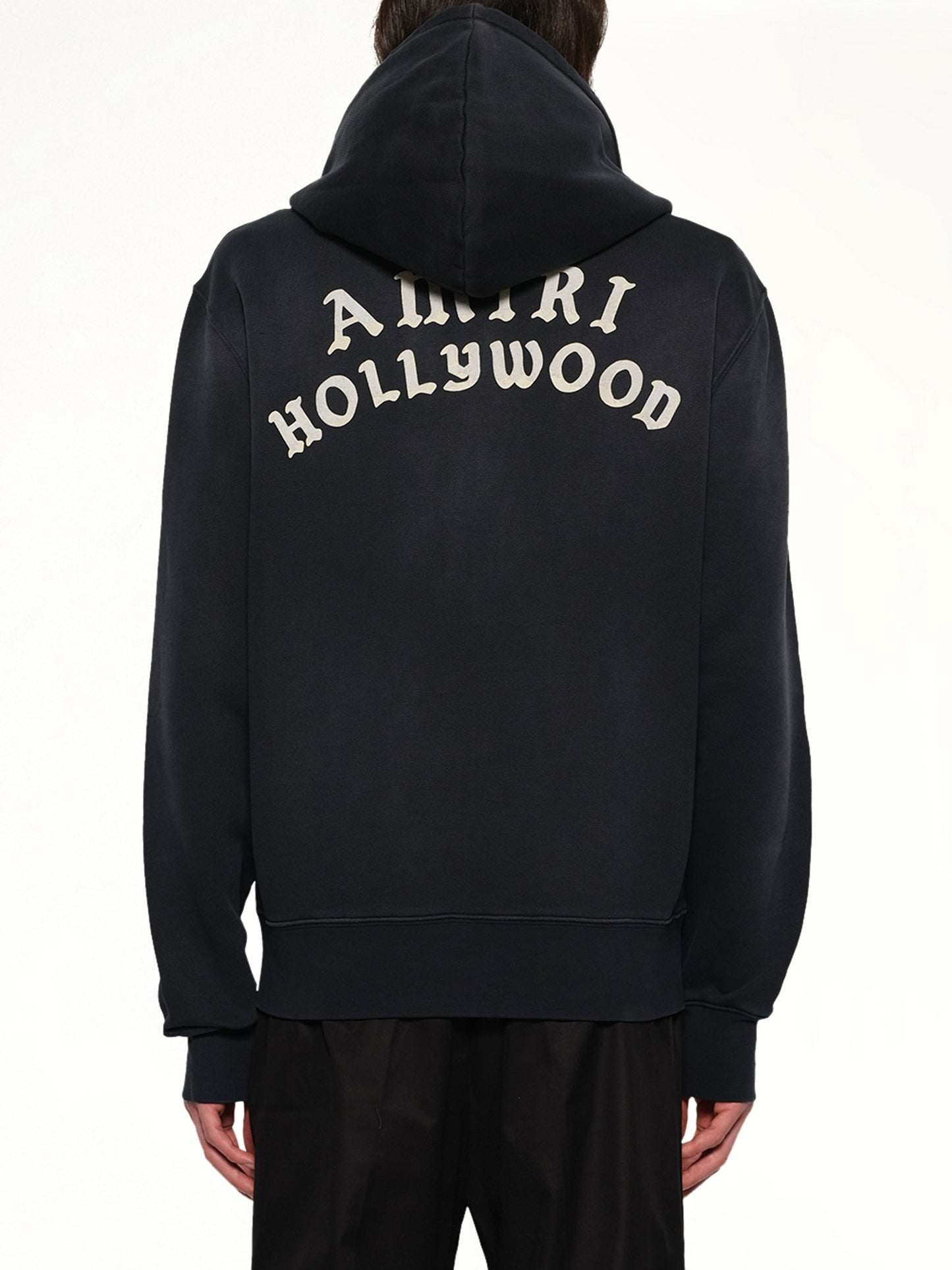 Amiri Hollywood Zip Hoodie (Black)