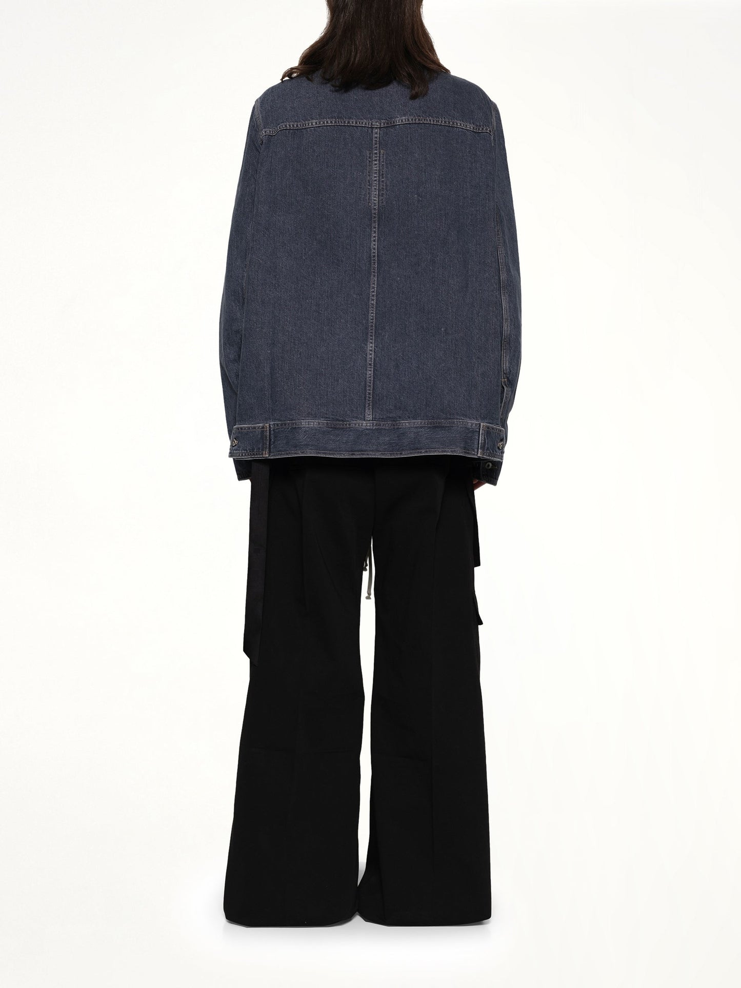 RICK OWENS DRKSHDW Lido Worker Jacket (Washed Grey)