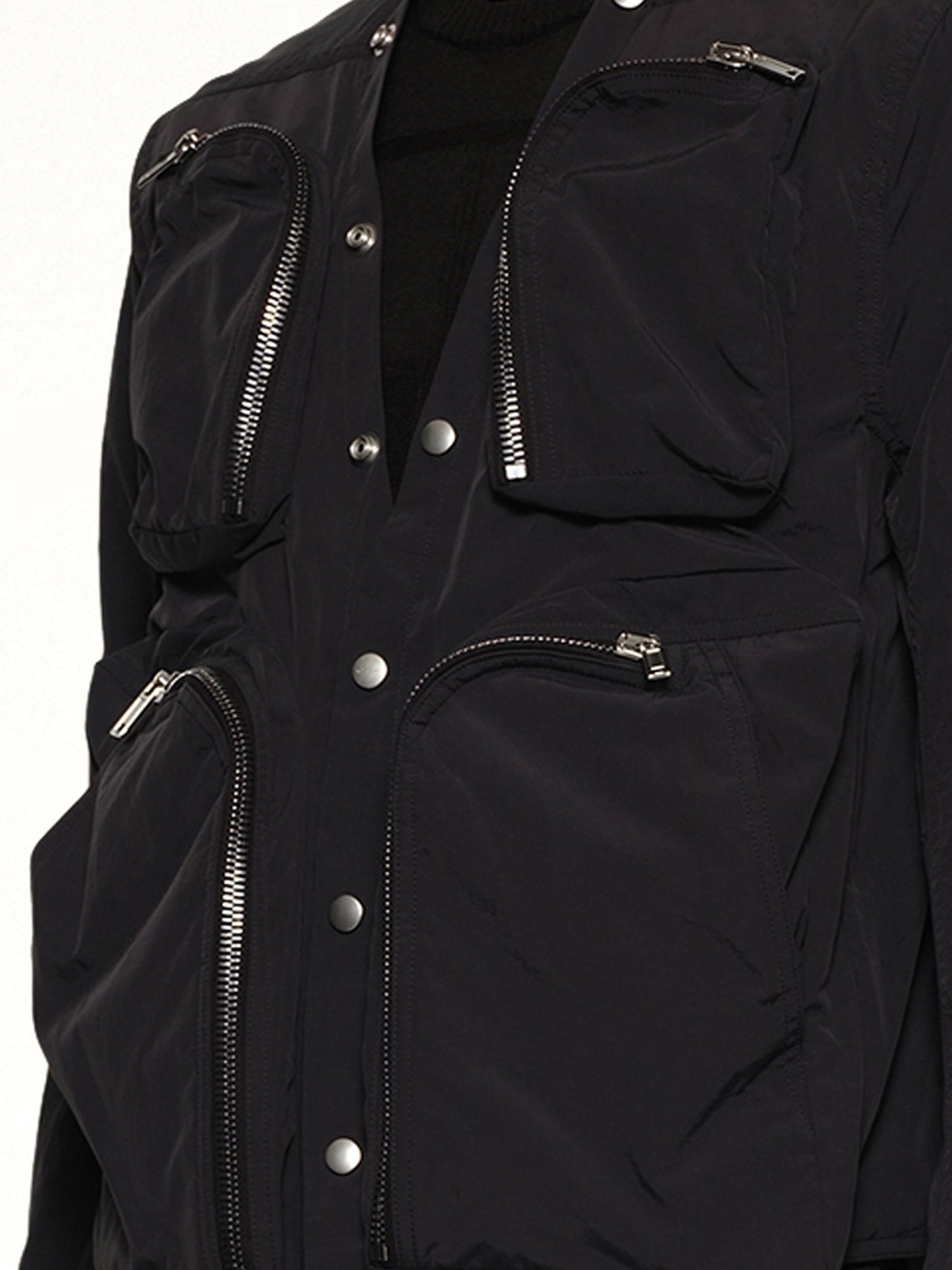RICK OWENS Cargo Jacket (Black)