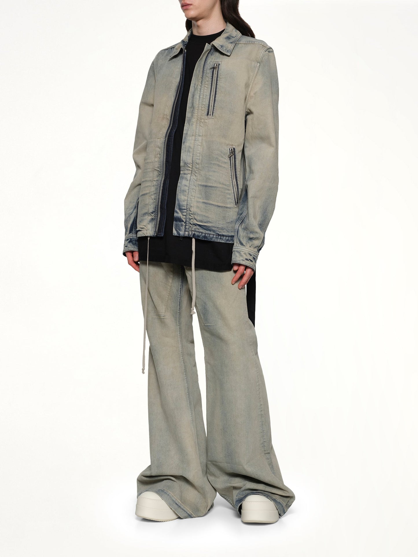RICK OWENS DRKSHDW Bolan Bootcut (Mineral Peral)