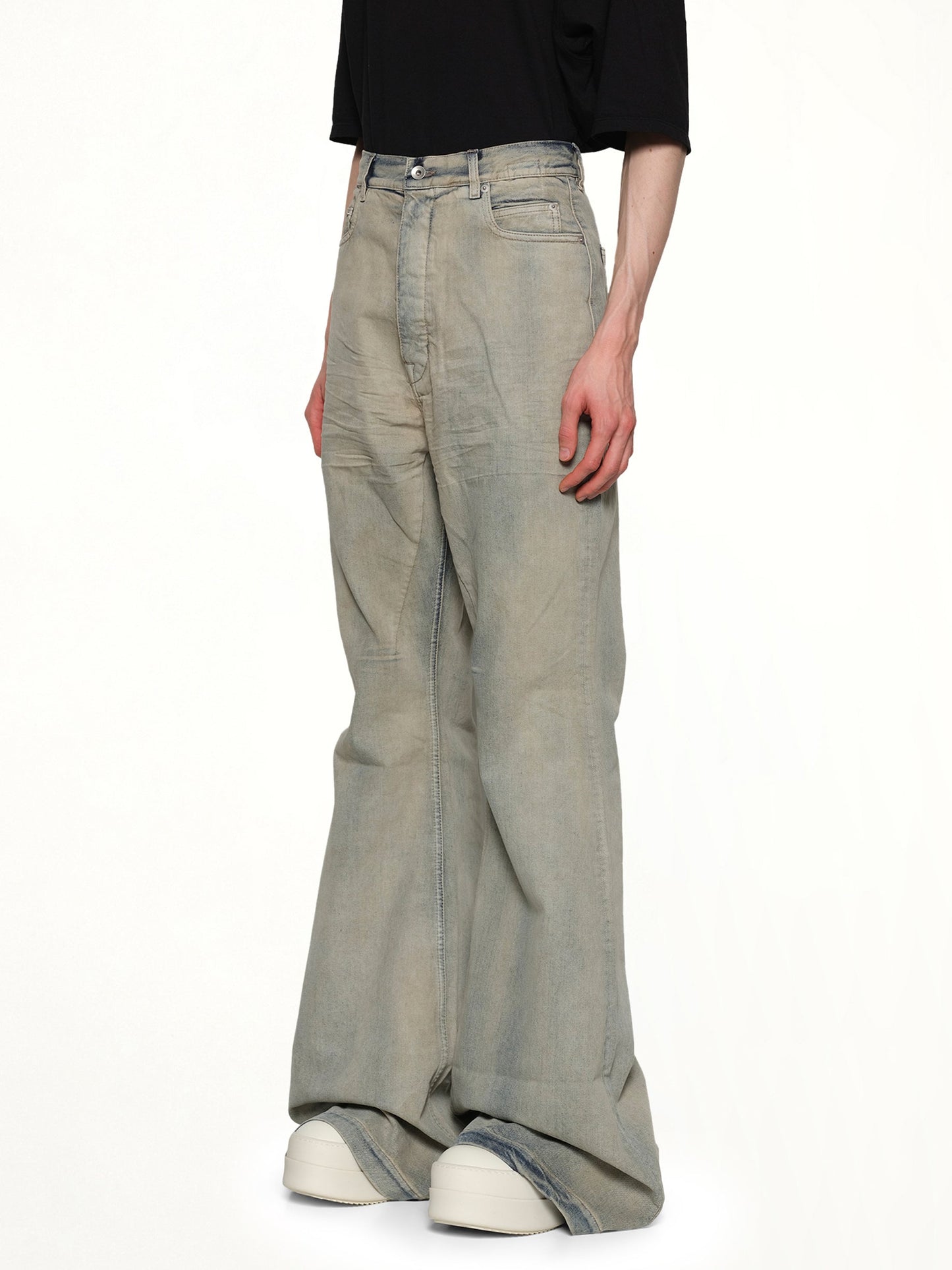 RICK OWENS DRKSHDW Bolan Bootcut (Mineral Peral)