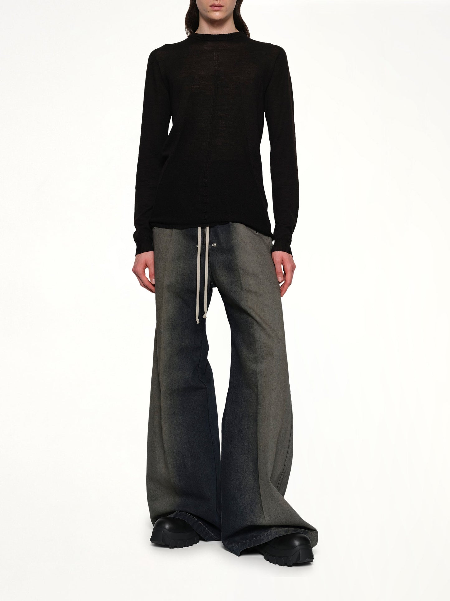 RICK OWENS Wide Bela Pants (Darkdust Degrade)