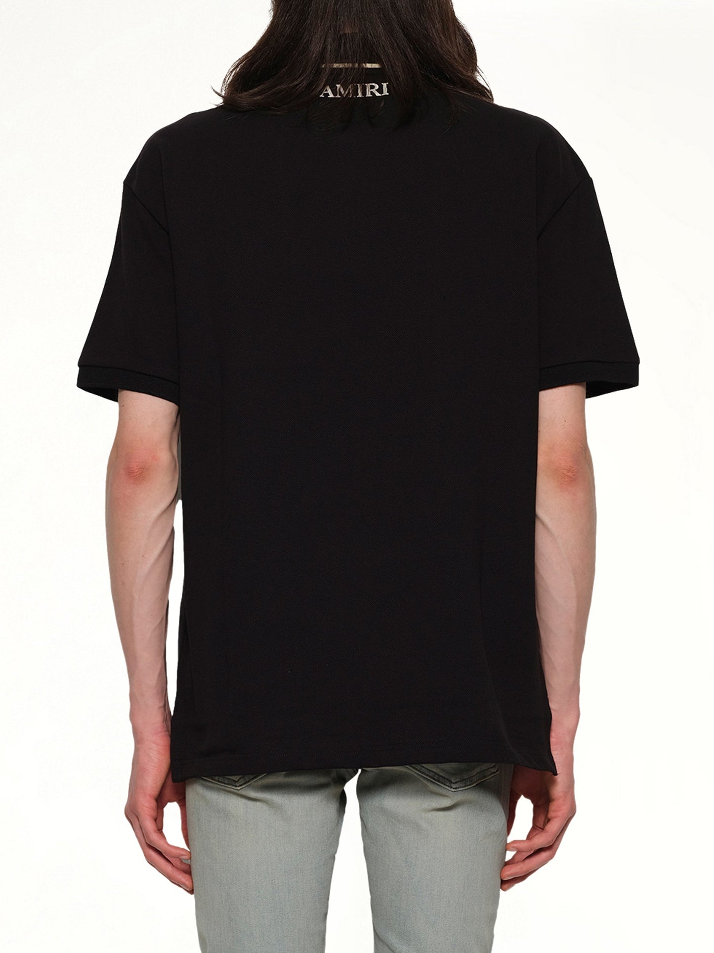 AMIRI MA Crest Polo (Black)
