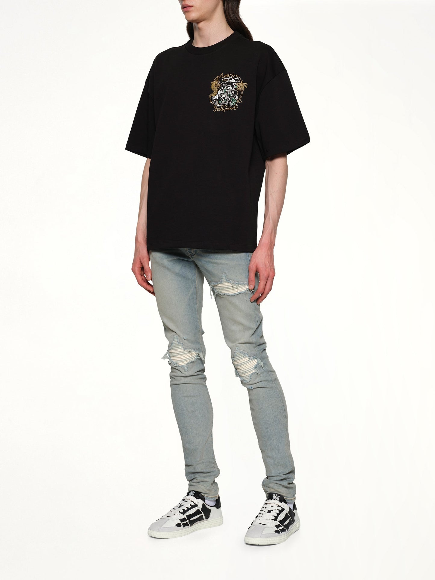 AMIRI Amiri Hollywood Oversized Tee (Black)