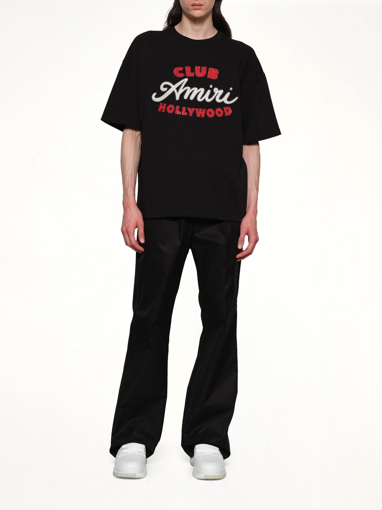 AMIRI Club Amiri Overzied Tee (Black)