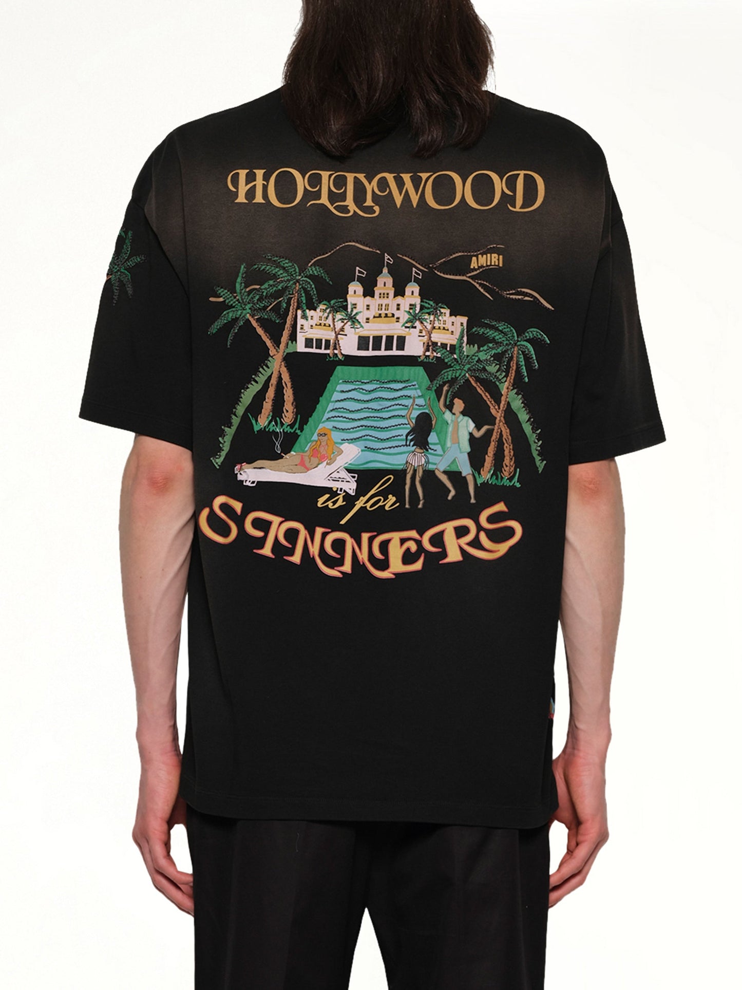 AMIRI Sinners Oversized T-Shirt (Black)