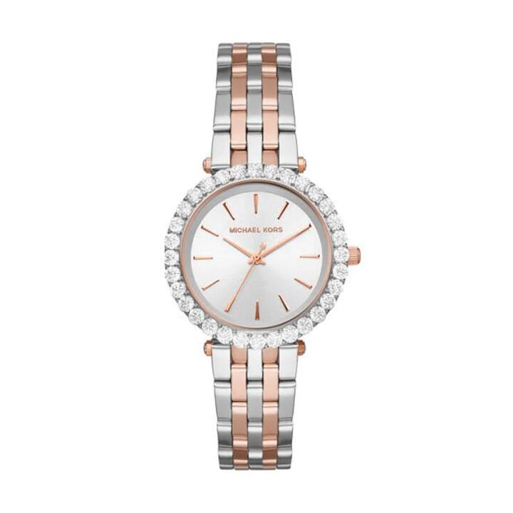 Image of Watches. Productname: Michael Kors Darci Two Tone Analogue Watch in Watch colour by brand - Michael Kors