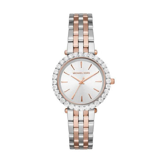 Image of Watches. Productname: Michael Kors Darci Two Tone Analogue Watch in Watch colour by brand - Michael Kors