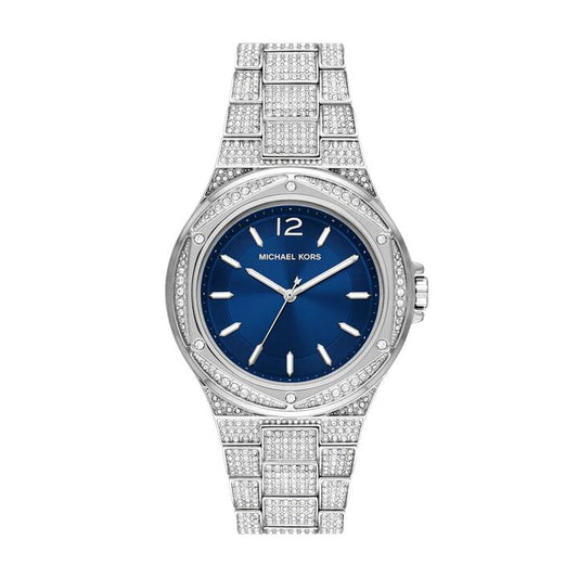 Image of Watches. Productname: Michael Kors Lennox Silver Women's Watch MK6990 in Watch colour by brand - Michael Kors