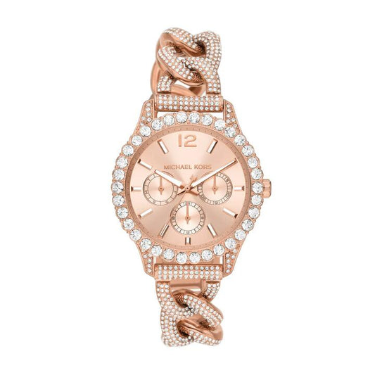 Image of Watches. Productname: Michael Kors Layton Lux Rose Gold Women's Watch MK4654 in Watch colour by brand - Michael Kors