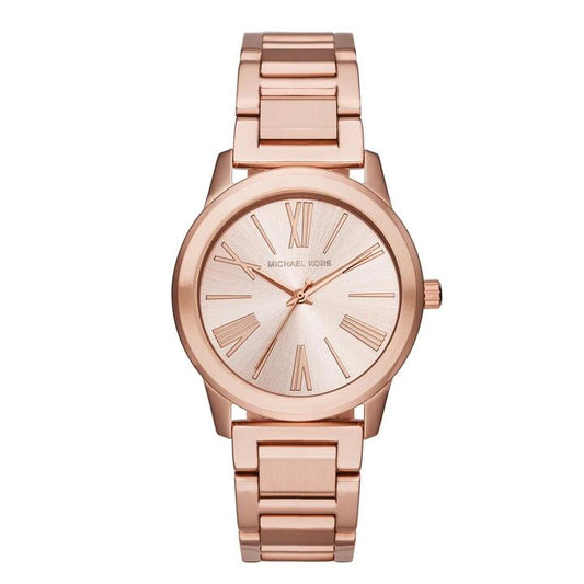 Image of Watches. Productname: Michael Kors Hartman Rose Gold Watch MK3491 in Watch colour by brand - Michael Kors