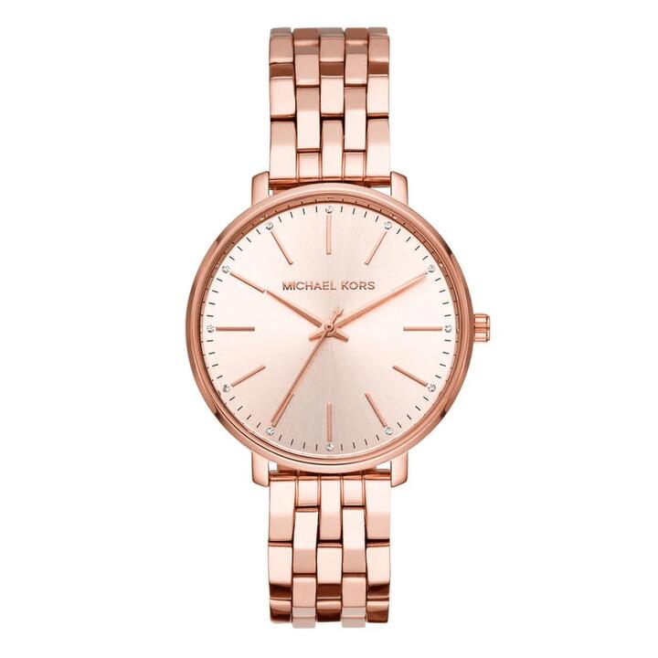 Image of Watches. Productname: Michael Kors Pyper Rose Gold-Tone Analogue Watch MK3897 in Watch colour by brand - Michael Kors