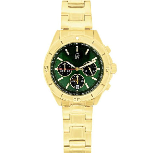 Image of Watches. Productname: Roberto Carati Apollo Yellow Gold Toned Men's Watch AS6011-V8 in Watch colour by brand - Roberto Carati